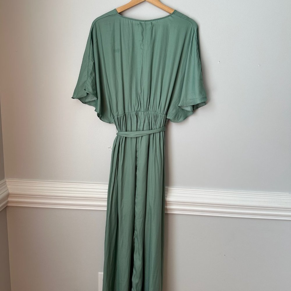 Cross My Heart Maxi Dress – Dusted Jade, size (Medium) by Mustard Seed NWT - Picture 5 of 7